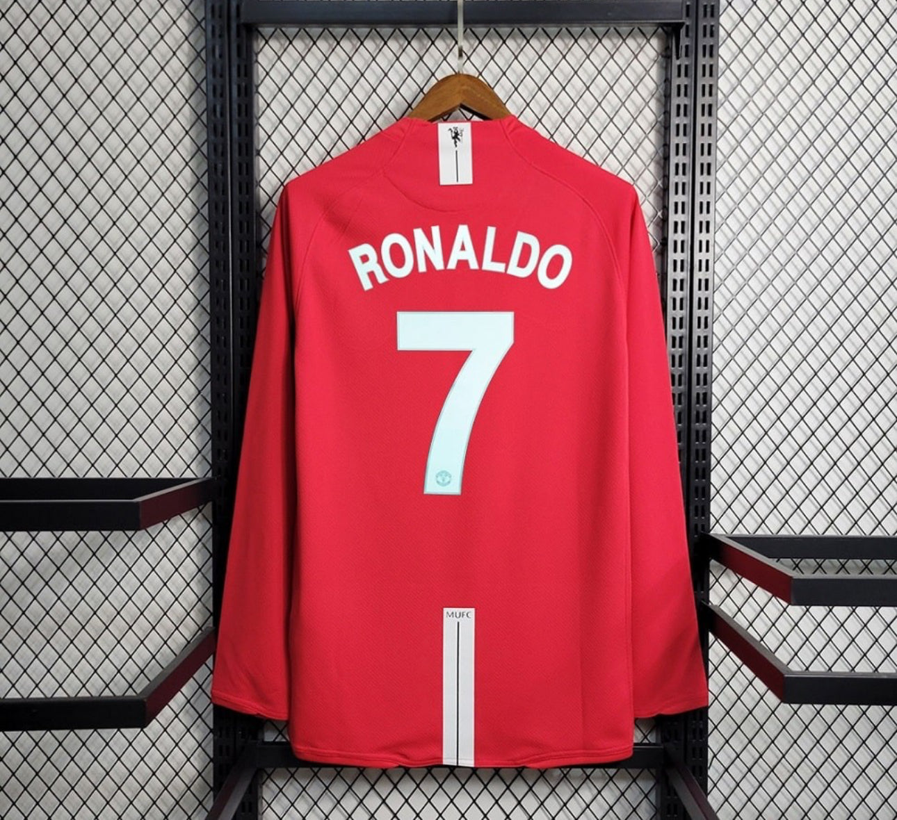 2007-2008 Manchester United Ronaldo #7 Manches longues