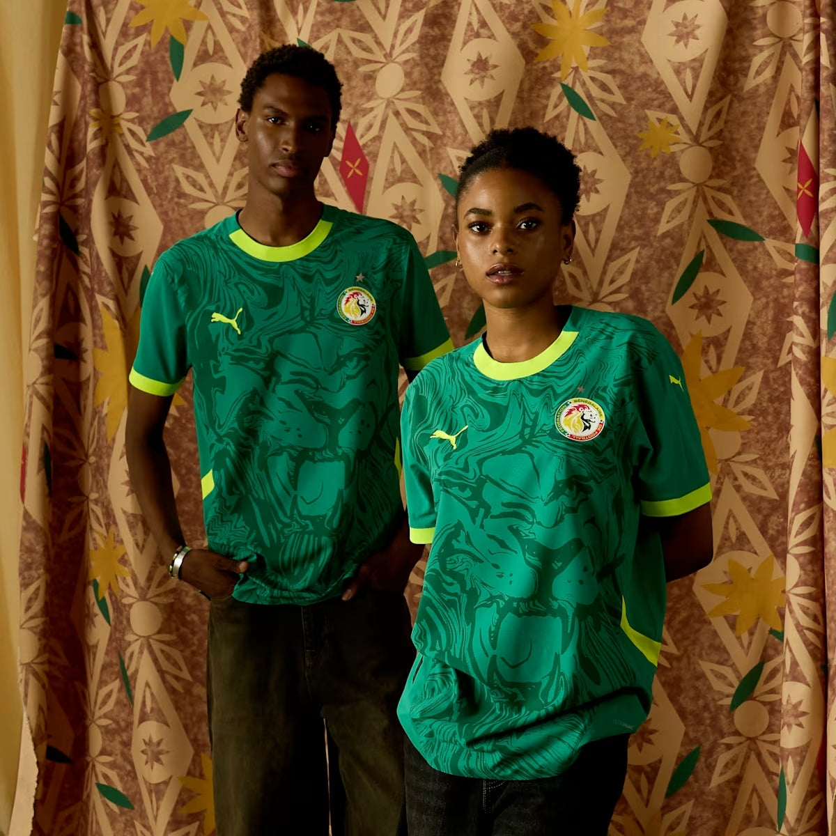 Maillot vert Sénégal 2025 Domicile Homme