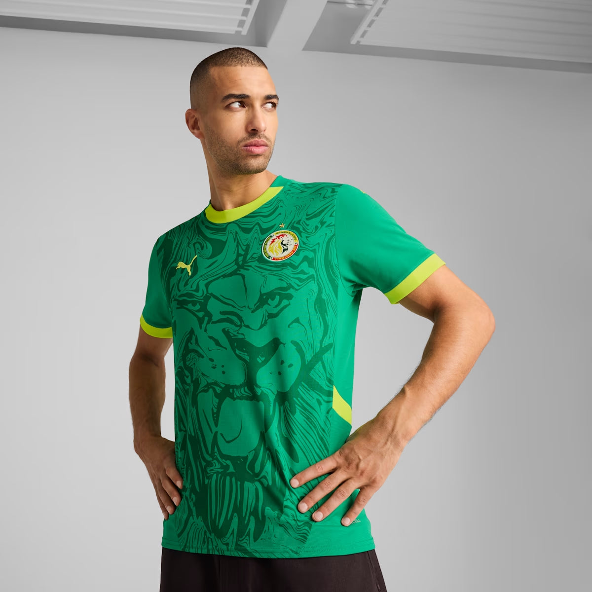 Maillot vert Sénégal 2025 Domicile Homme